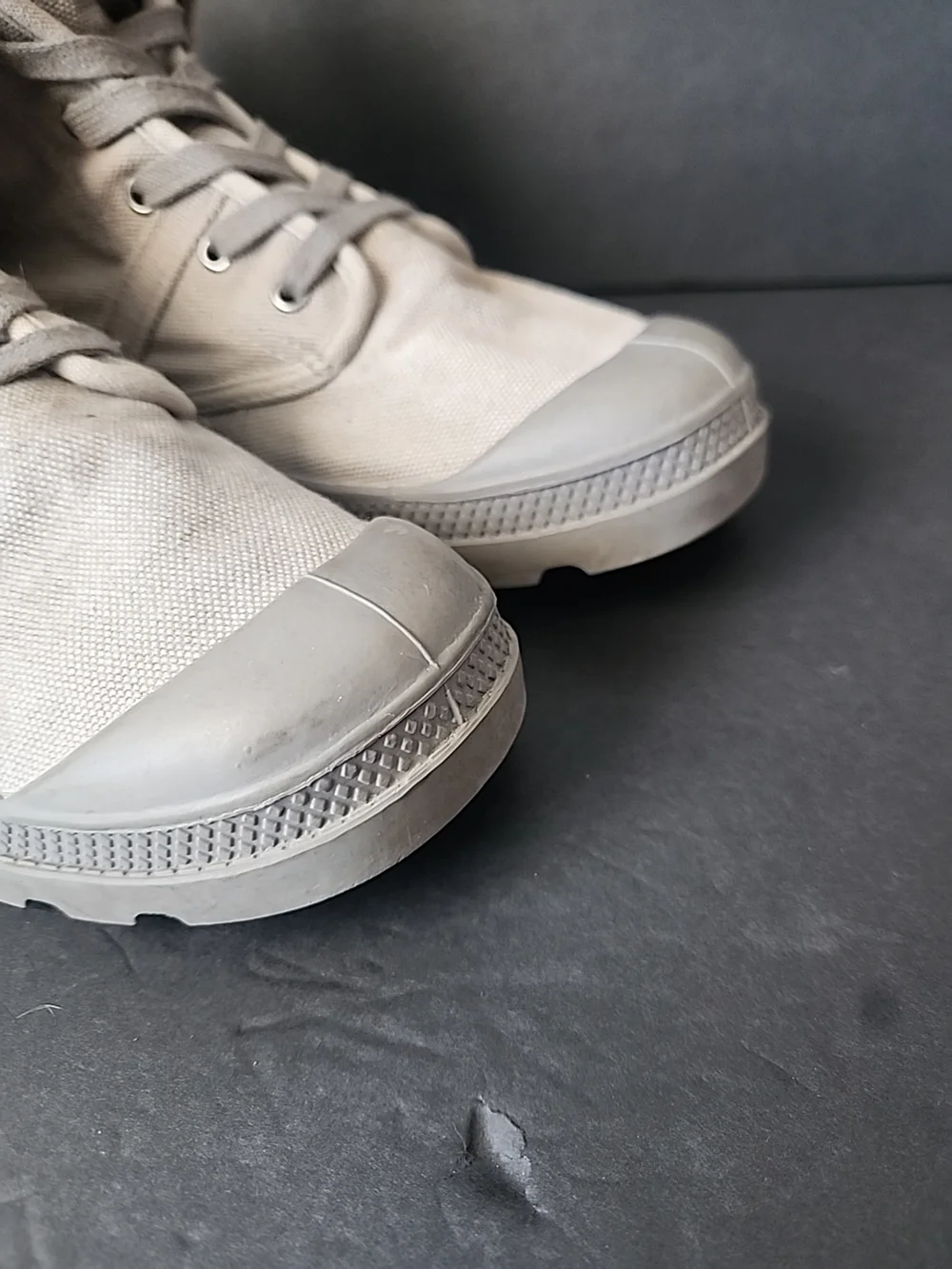 Palladium Pampa Hi Lace Up Men Boots/shoes Casual canvas Military Green sz 10.5 - Picture 4 of 8